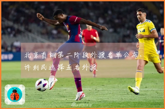 北京首钢第二阶段外援名单公布,许利民选择五名外援